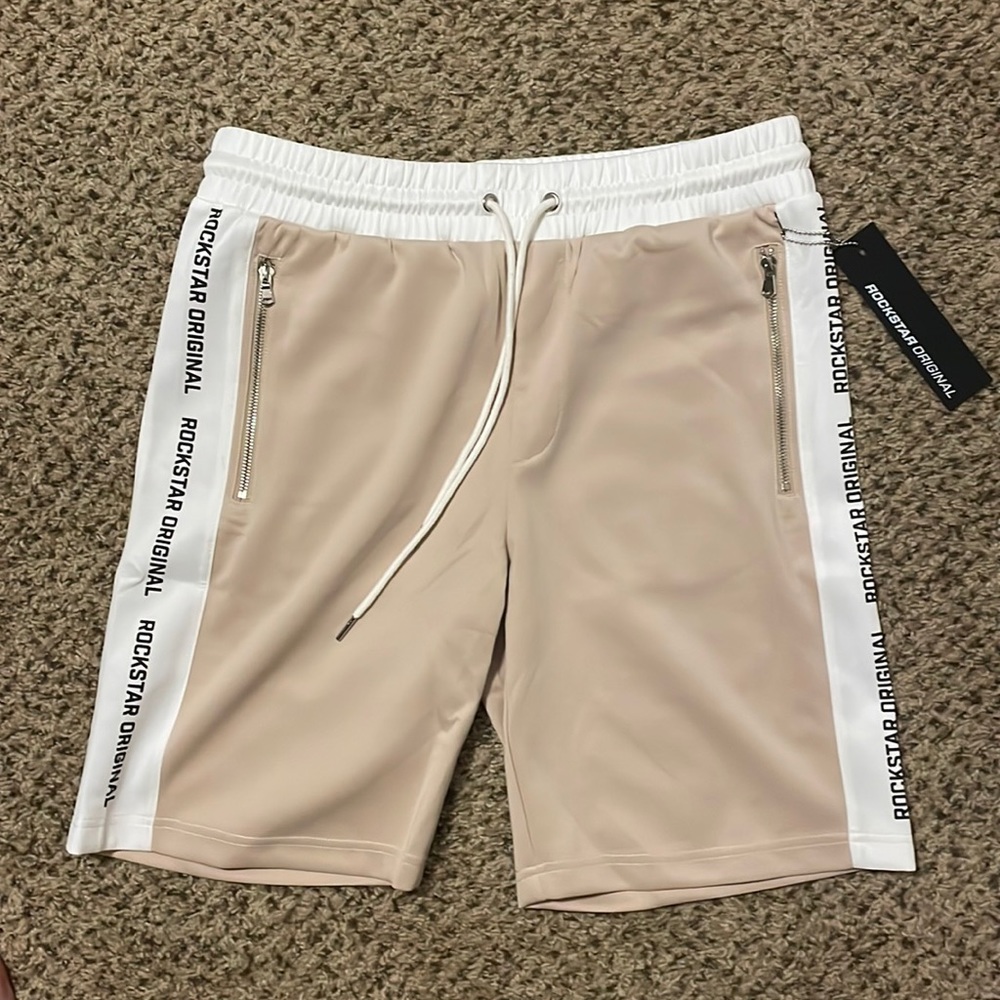 Rockstar beige SHORTS
